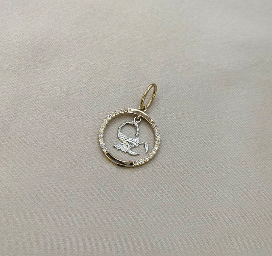 Подвеска из розового золота