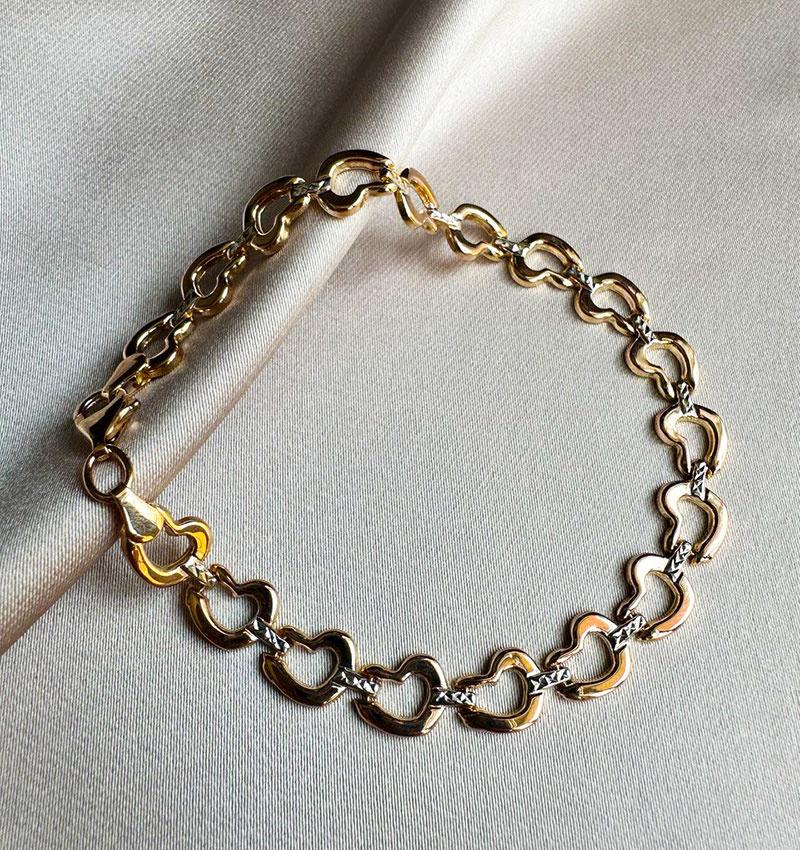 Rose gold bracelet