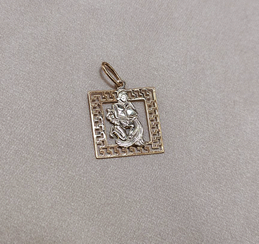 Подвеска из розового золота