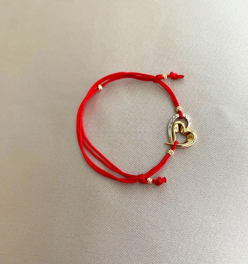 Браслет из розового золота