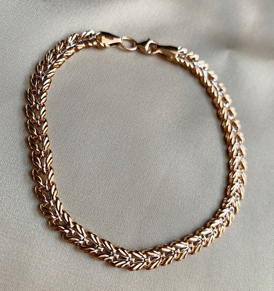 Rose gold bracelet
