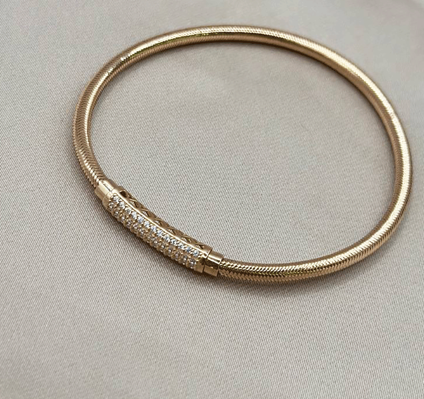 Brățară din aur roz