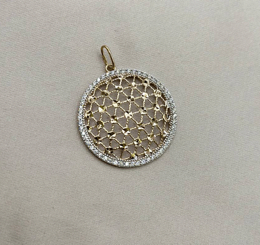 Подвеска из розового золота