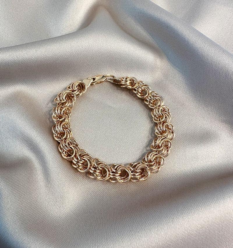 Rose gold bracelet