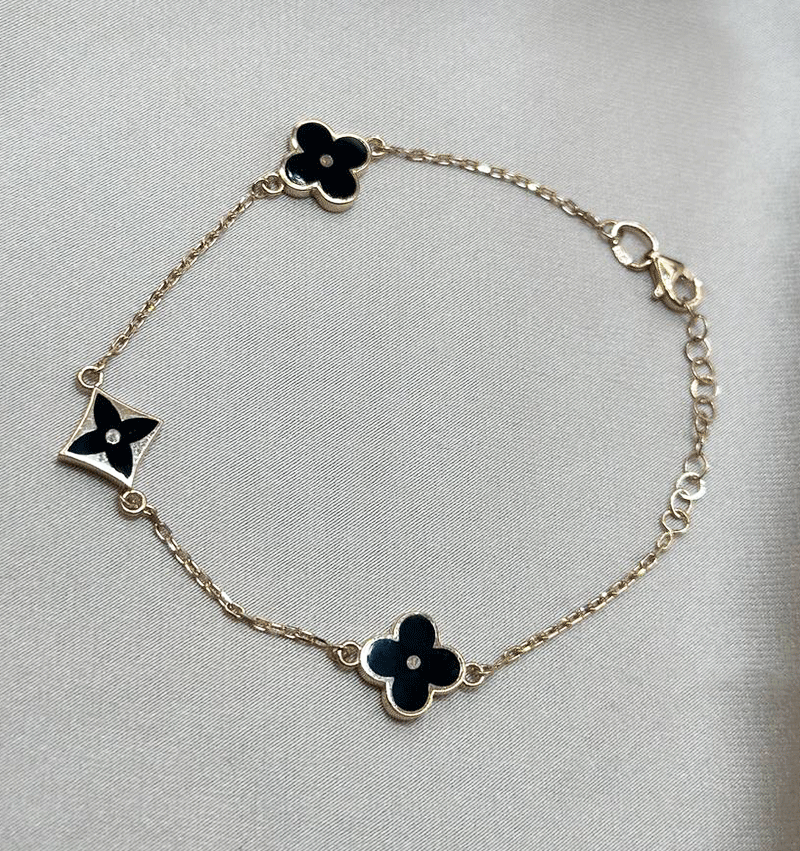 Браслет из розового золота