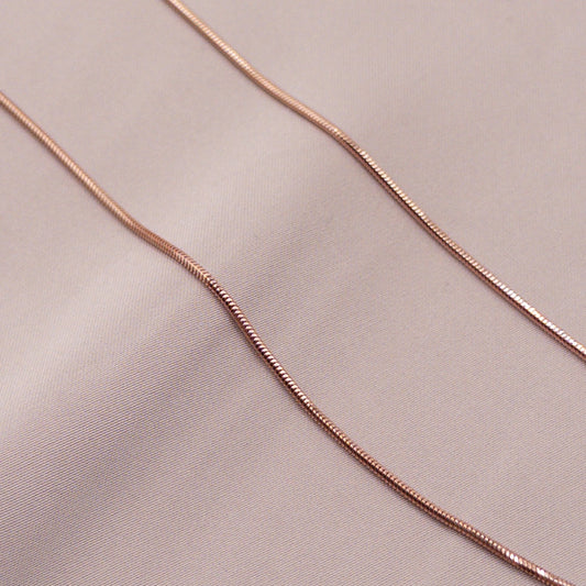 Rose gold chain