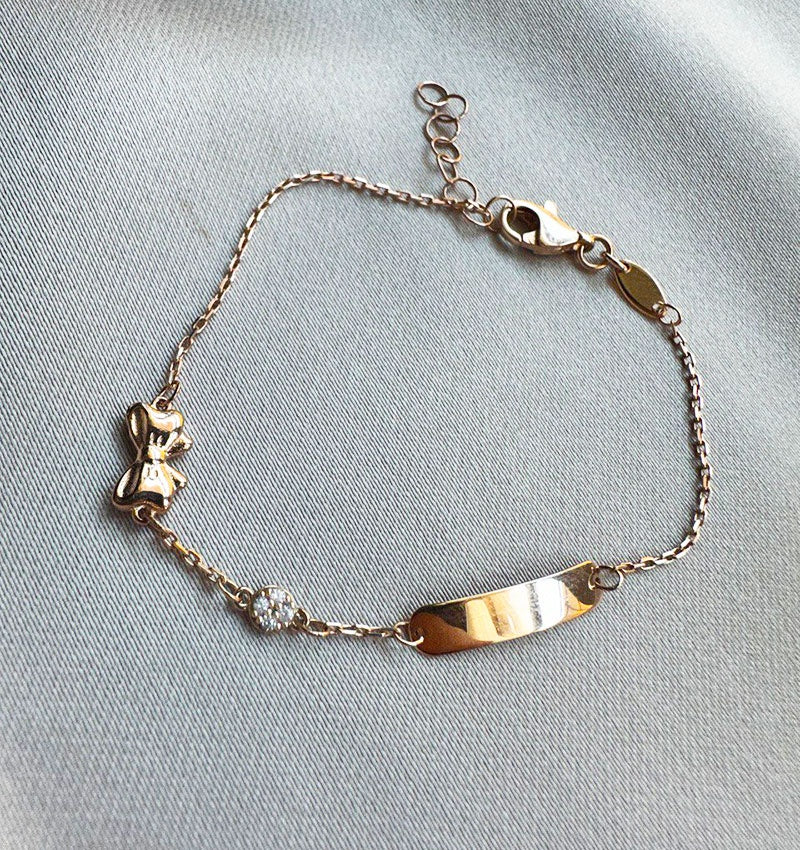 Rose gold bracelet