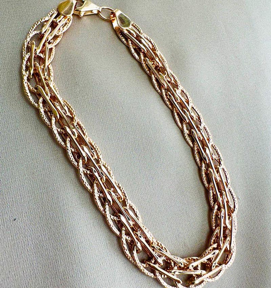 Rose gold bracelet