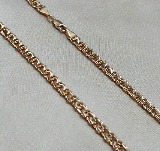 Rose gold chain