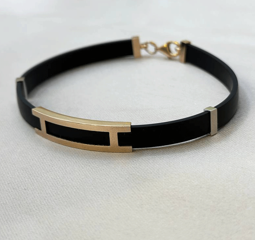 Rose gold bracelet