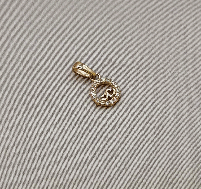 Подвеска из розового золота