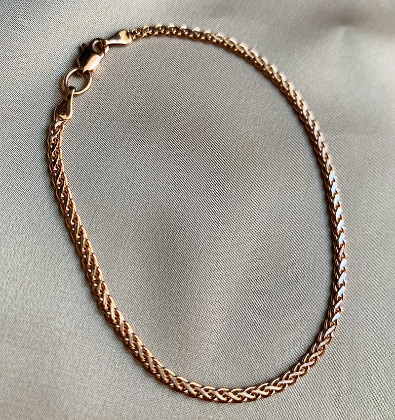 Rose gold bracelet