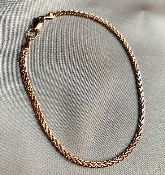 Rose gold bracelet