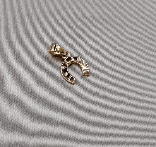 Pendentiv din aur roz cu zirconiu