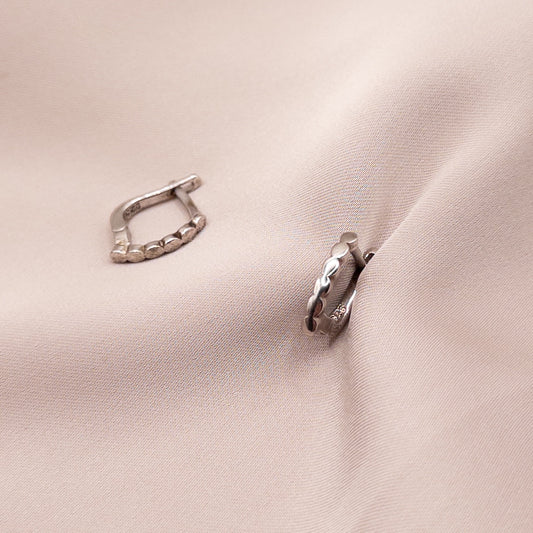 Серьги из серебра