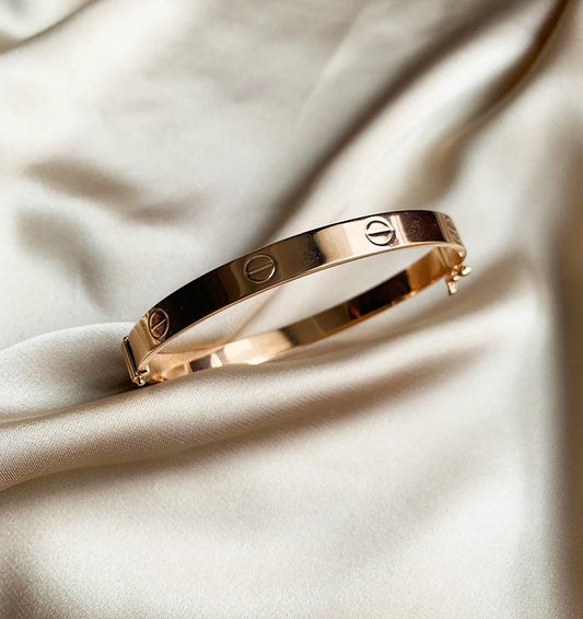 Rose gold bracelet