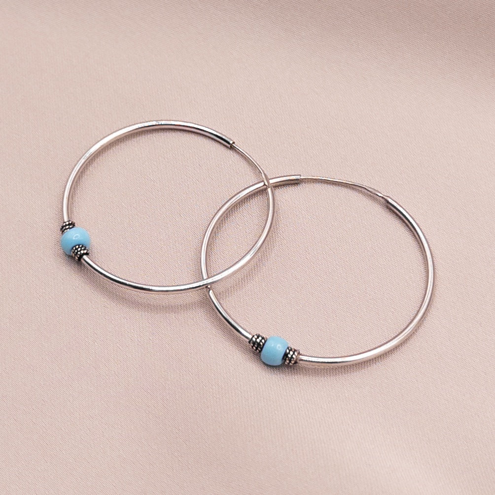 Серьги из серебра с Эмалью