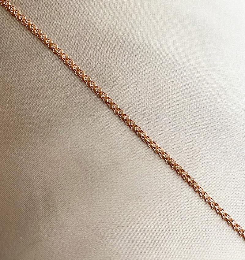Rose gold chain