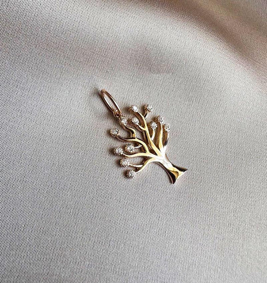 Подвеска из розового золота