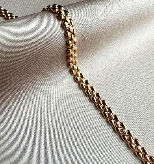 Rose gold chain