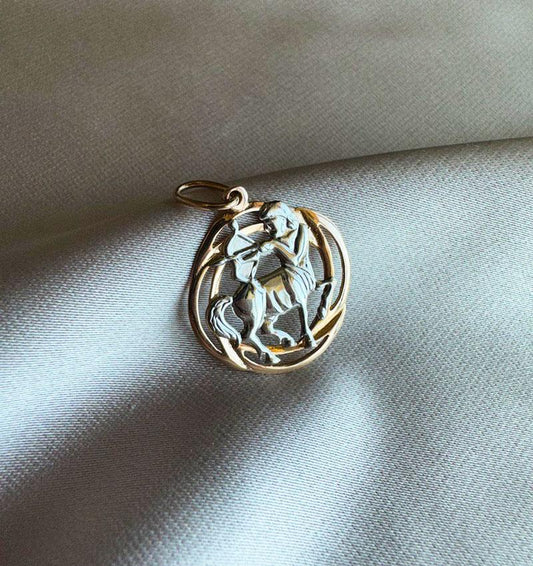 Подвеска из розового золота