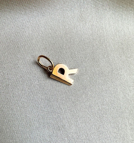 Кулон-Буква из розового золота