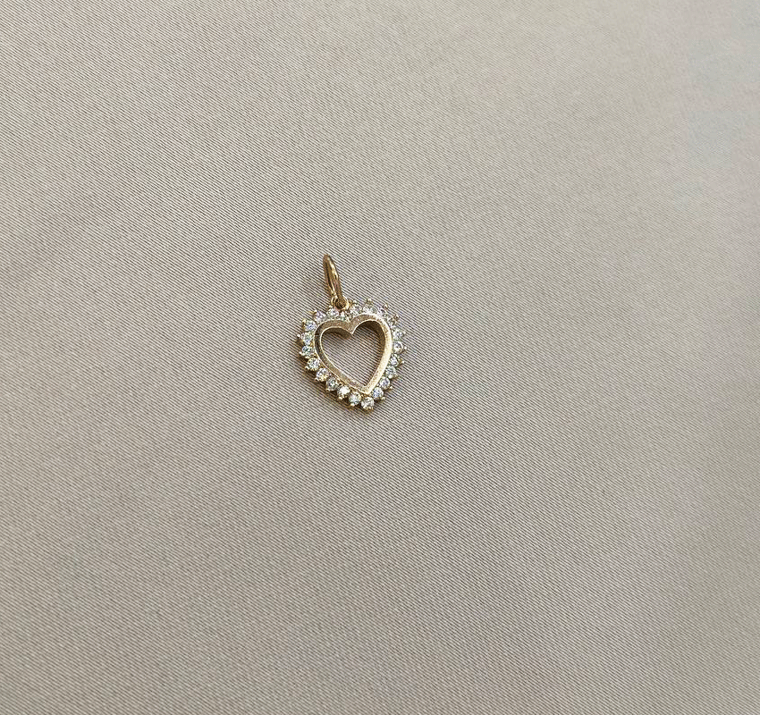 Подвеска из розового золота