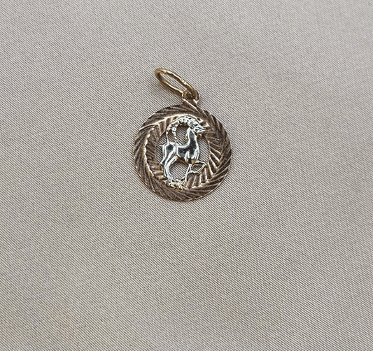 Подвеска из розового золота