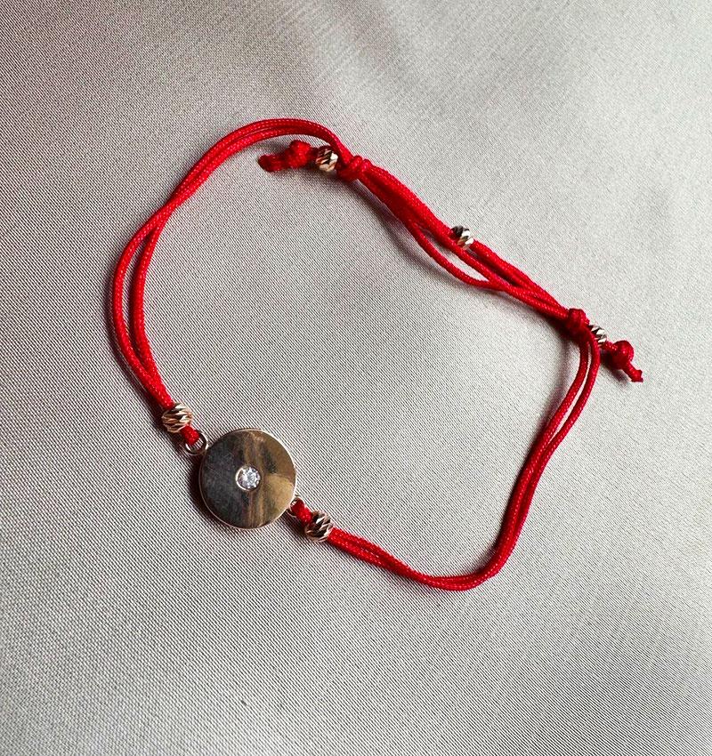 Браслет из розового золота