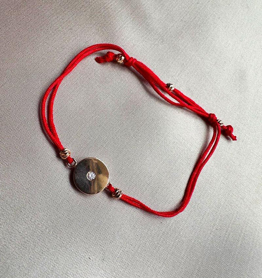 Brățară din aur roz cu zirconiu