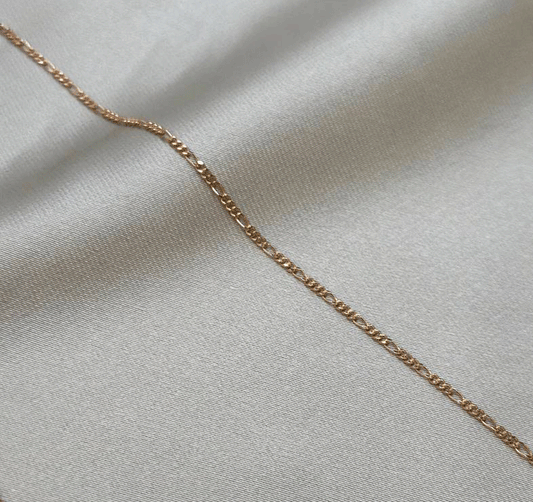 Цепь из розового золота