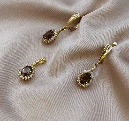 Сет из розового золота