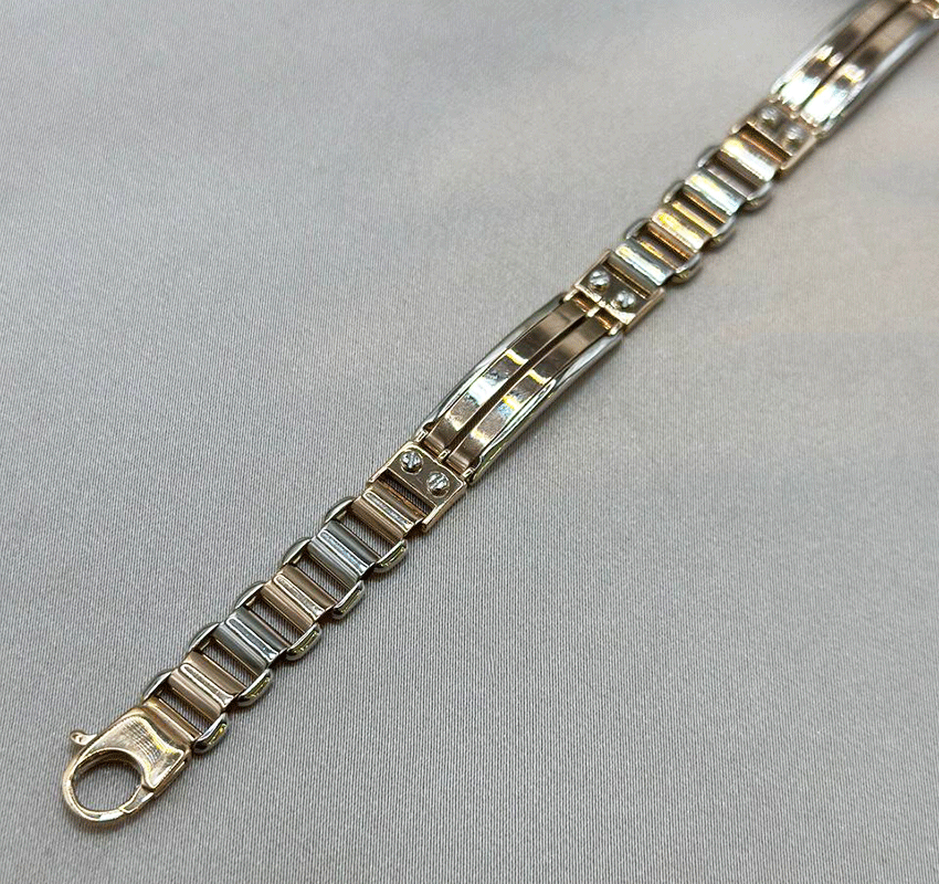 Rose gold bracelet