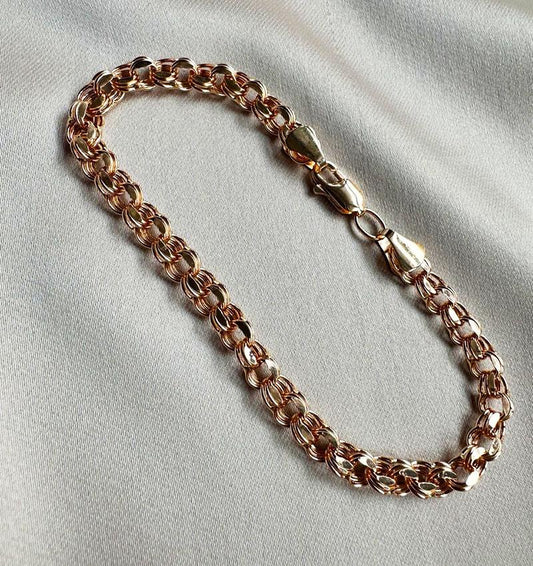 Rose gold bracelet