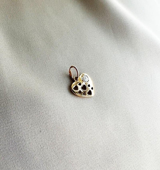 Подвеска из розового золота