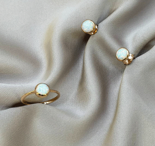 Сет из розового золота