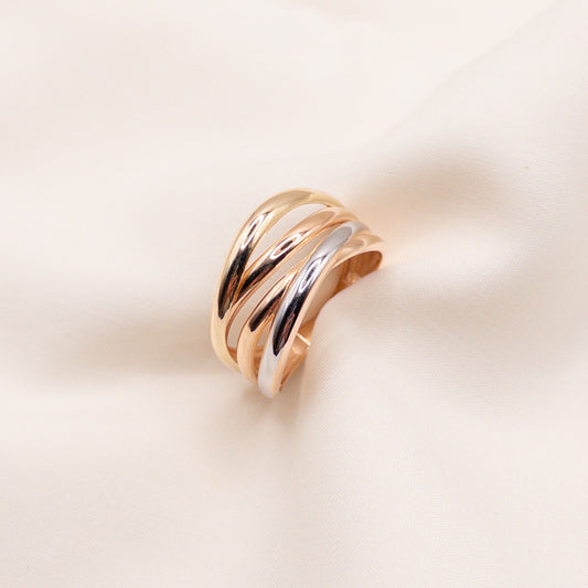 Rose gold ring