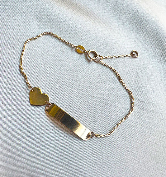Rose gold bracelet