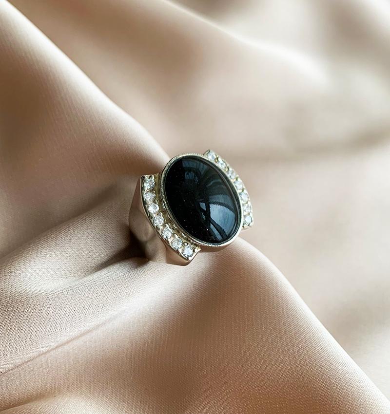 Inel de argint cu zirconiu