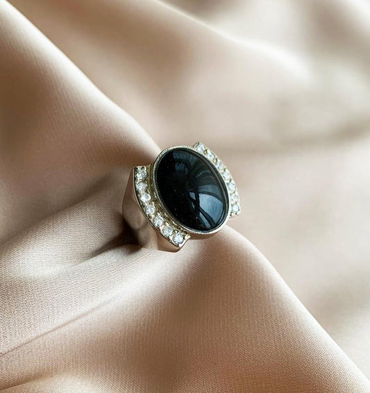 Inel de argint cu zirconiu