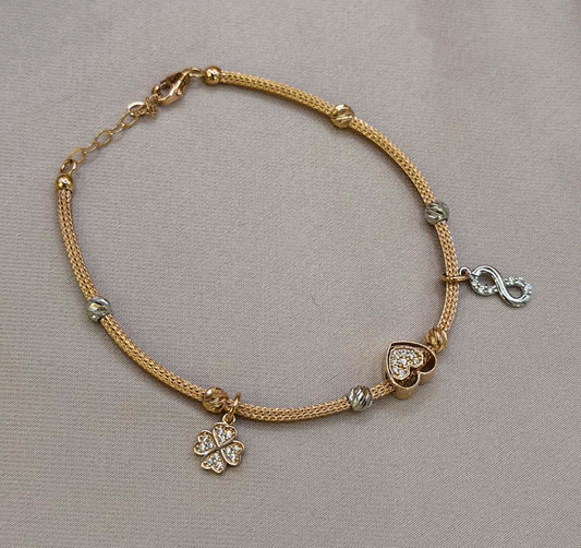 Brățară din aur roz