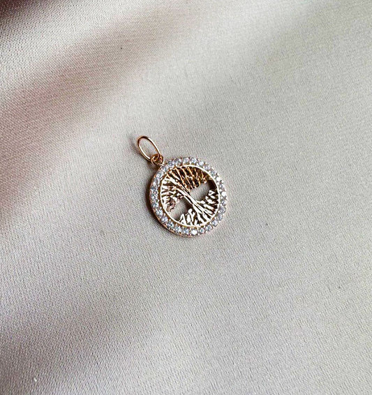 Подвеска из розового золота