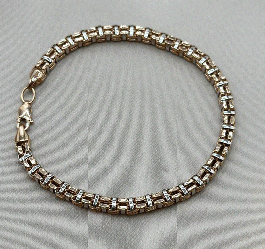 Rose gold bracelet