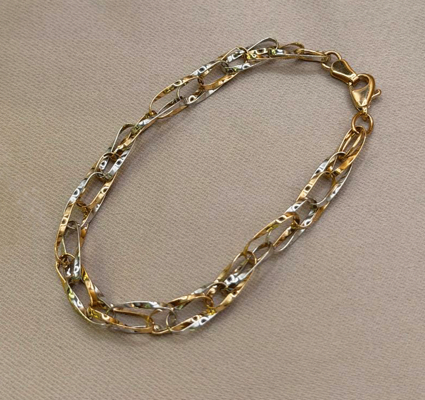 Rose gold bracelet
